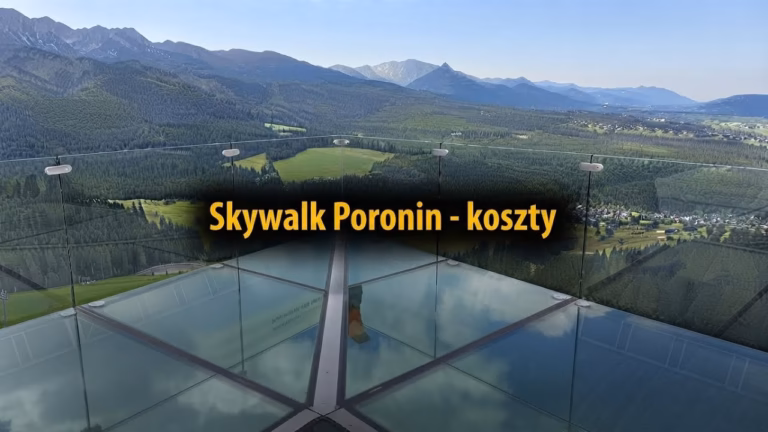 SkyWalk Poronin – szklana platforma widokowa z panoramą Tatr